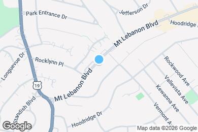 Map image of the property - 114 Mount Lebanon Blvd