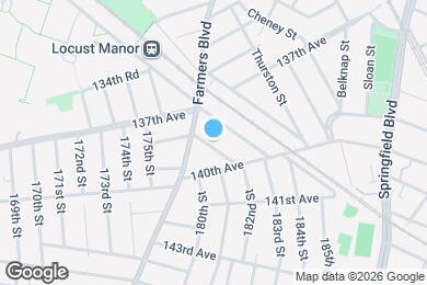 Map image of the property - 139-21 182nd St