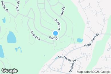 Map image of the property - 2503 golf