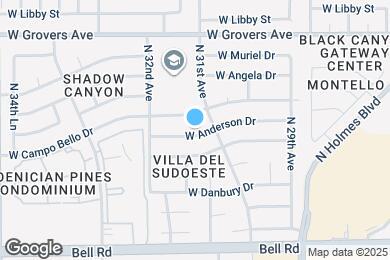 Map image of the property - 3114 W Anderson Dr