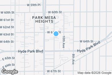 Map image of the property - 6320 11th Ave
