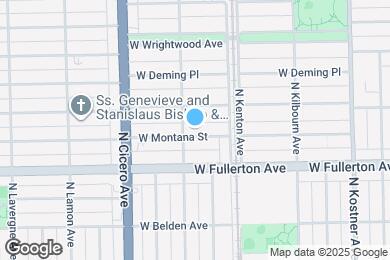 Map image of the property - 4642 W Montana St