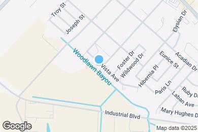 Map image of the property - 1616 Rio Vista Ave