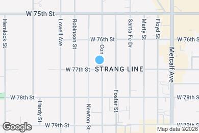 Map image of the property - 7636 Conser