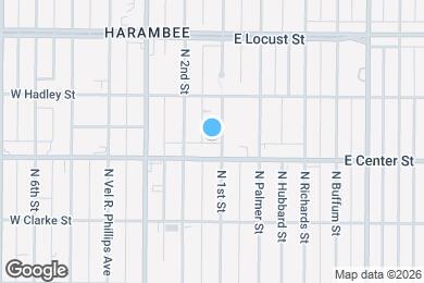Map image of the property - 2719 N 1st St