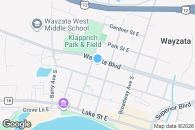 Map image of the property - 510 Wayzata Blvd E