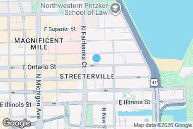 Map image of the property - 338 E Ontario St