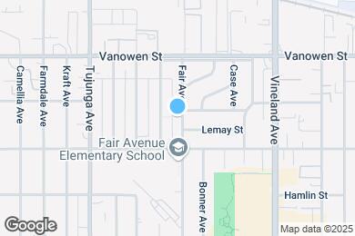 Map image of the property - 6645 Fair Ave
