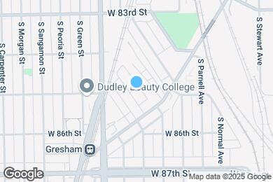 Map image of the property - 8445 S Gilbert Ct