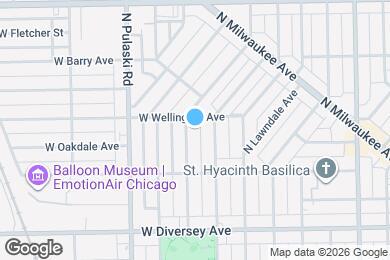 Map image of the property - 2947 N Springfield Ave