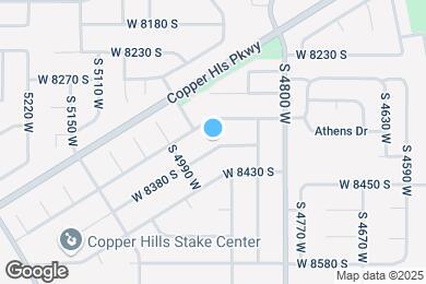 Map image of the property - 4920 W Gaskill Way