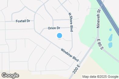 Map image of the property - 851 Stardust Ct