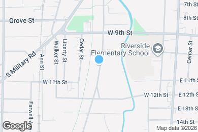 Map image of the property - 420 Morris St