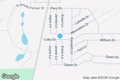 Map image of the property - 2375 Angler Dr