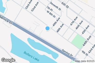 Map image of the property - 950 49th Ave