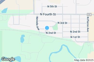 Map image of the property - 653 N 2nd St