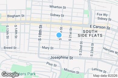 Map image of the property - 132 S 20th St