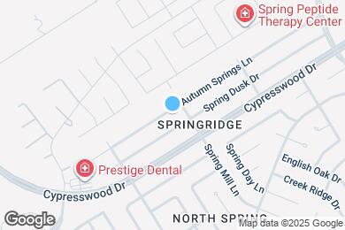 Map image of the property - 2438 Autumn Springs Ln