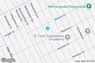 Map image of the property - 4354 Somerset Ave