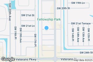 Map image of the property - 1622 SW 22nd St