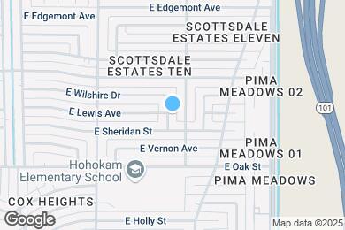 Map image of the property - 2501 N 85th Pl