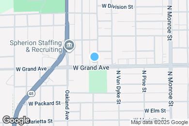 Map image of the property - 1311 N Walnut Grove Ave