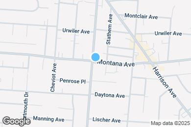 Map image of the property - 3358 boudinot ave