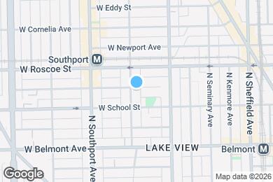 Map image of the property - 3325 N Lakewood Ave