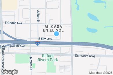 Map image of the property - 2929 Elm Ave