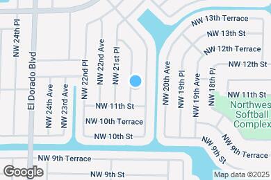 Map image of the property - 1113 NW 21st Ave