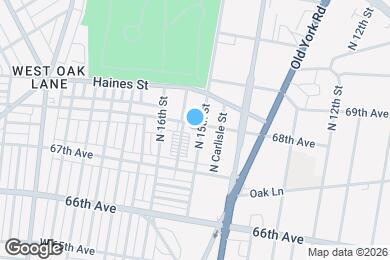 Map image of the property - 1504 68th Ave
