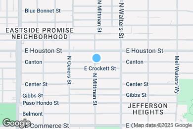 Map image of the property - 602 Canton