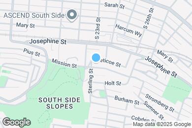 Map image of the property - 2301 Mission St