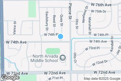 Map image of the property - 6919 W 74th Ave