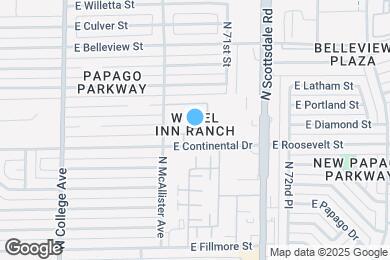 Map image of the property - 7050 E Ainsley May Way