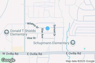 Map image of the property - 217 Hollywood Dr