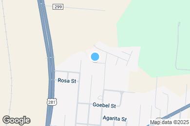 Map image of the property - 2105 Vista Encino