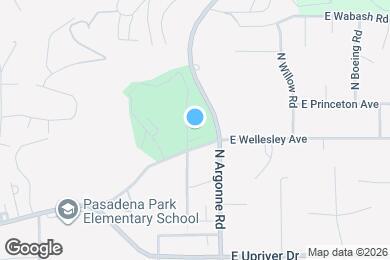 Map image of the property - Pasadena Ridge Apartments