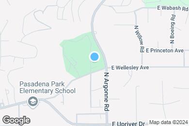 Map image of the property - Pasadena Ridge