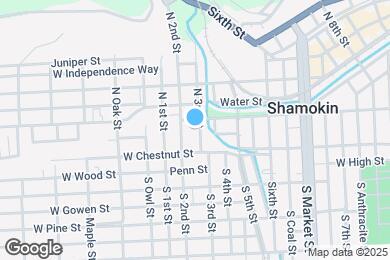 Map image of the property - 38 N 3rd St