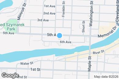 Map image of the property - 264 6th Ave