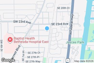 Map image of the property - 242 SE 24th Ave