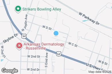 Map image of the property - 2624 W C St