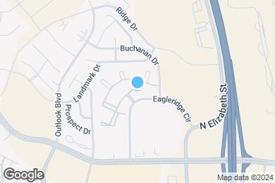 Map image of the property - The Landings at Eagleridge Apartments