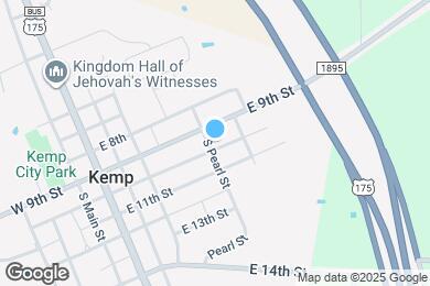 Map image of the property - 703 E 10th St