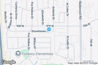 Map image of the property - 929 W Stonehaven Dr