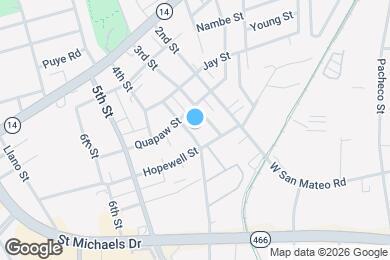 Map image of the property - 1707 Espinacitas St