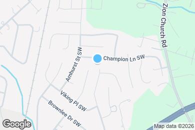 Map image of the property - 413 Queens Dr SW