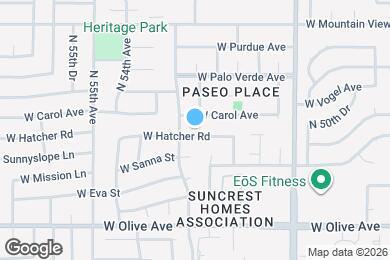 Map image of the property - 5240 W Hatcher Rd