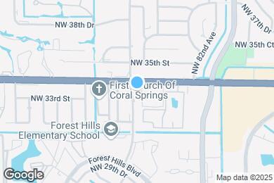 Map image of the property - 3361 NW 85th Ave